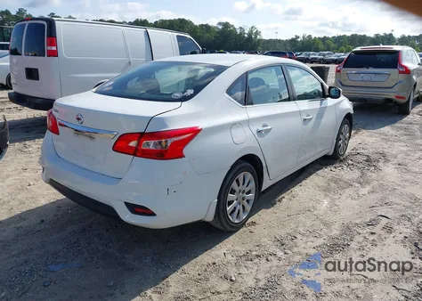 2017 Nissan Sentra S z USA, uszkodzony, nr VIN 3N1AB7AP6HY388414